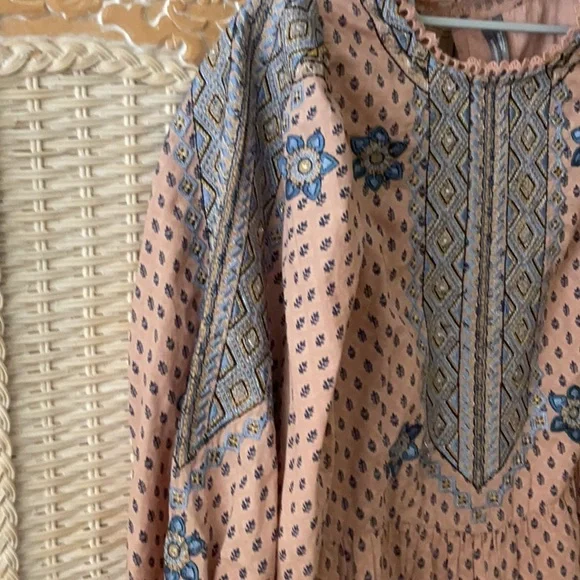 By Anthropologie Embroidered Tunic Mini Dress - Picture 10 of 16